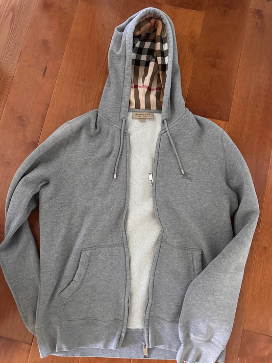 Burberry zip hoodie